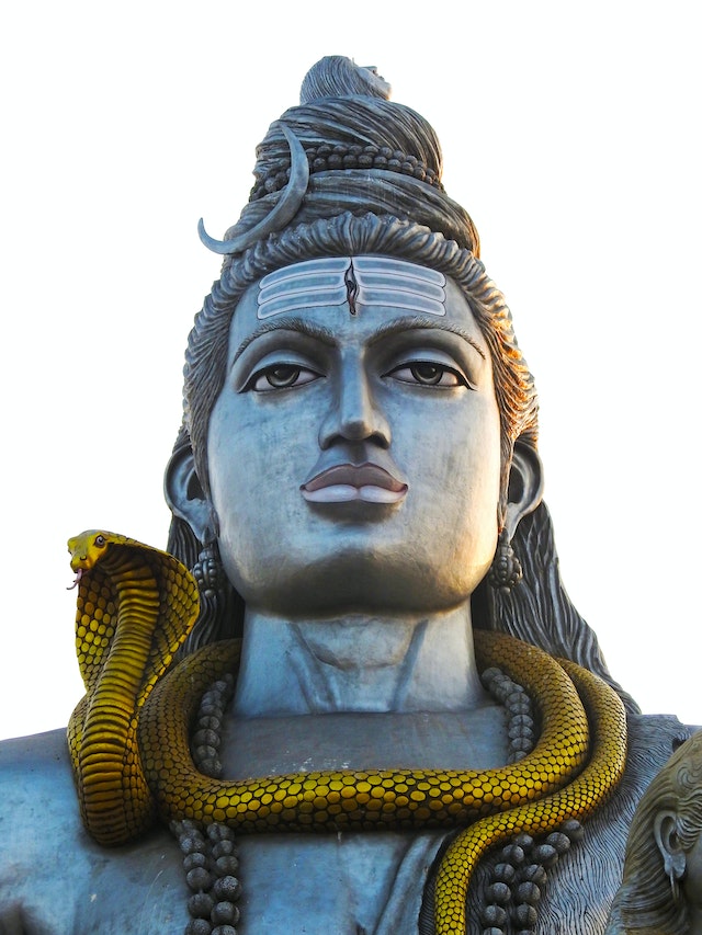 Hindoeïsme lord Shiva als yogi